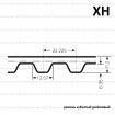 Купить Ремень зубчатый XH